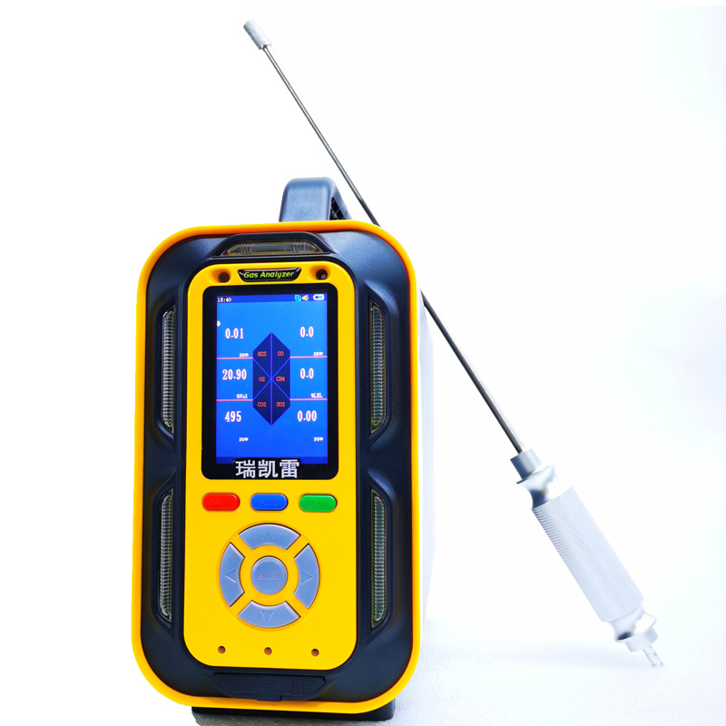100ppm微量二氧化碳检测仪 便携式红外CO2气体分析仪浓度测试仪