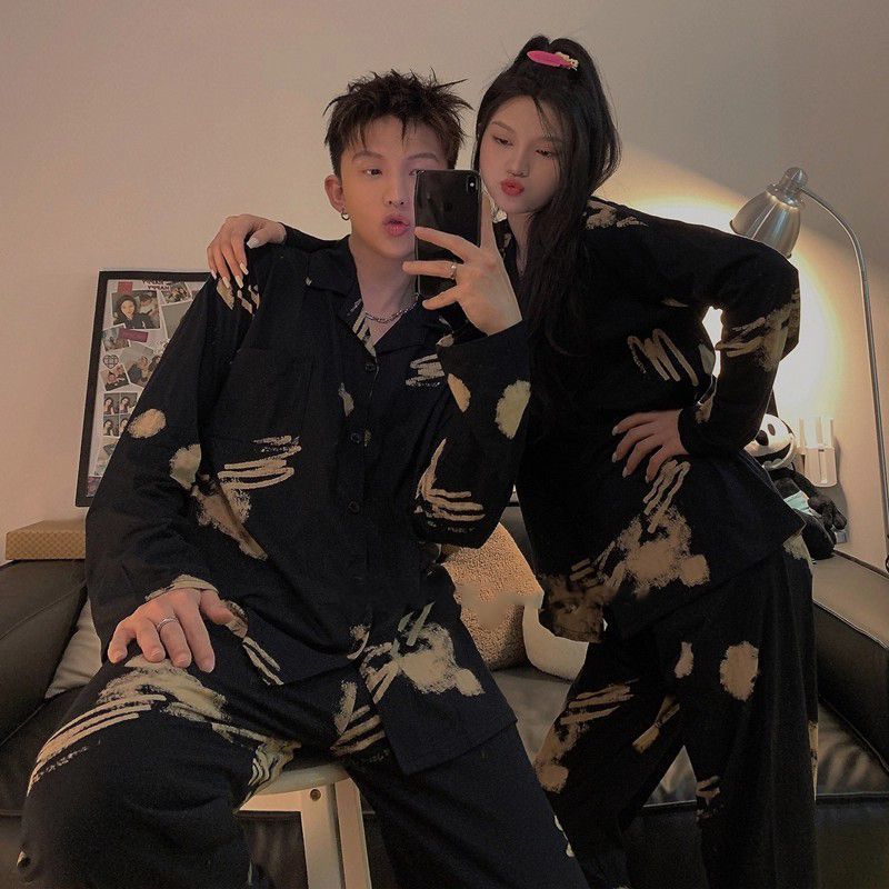 멋진 그래피티 긴팔 바지