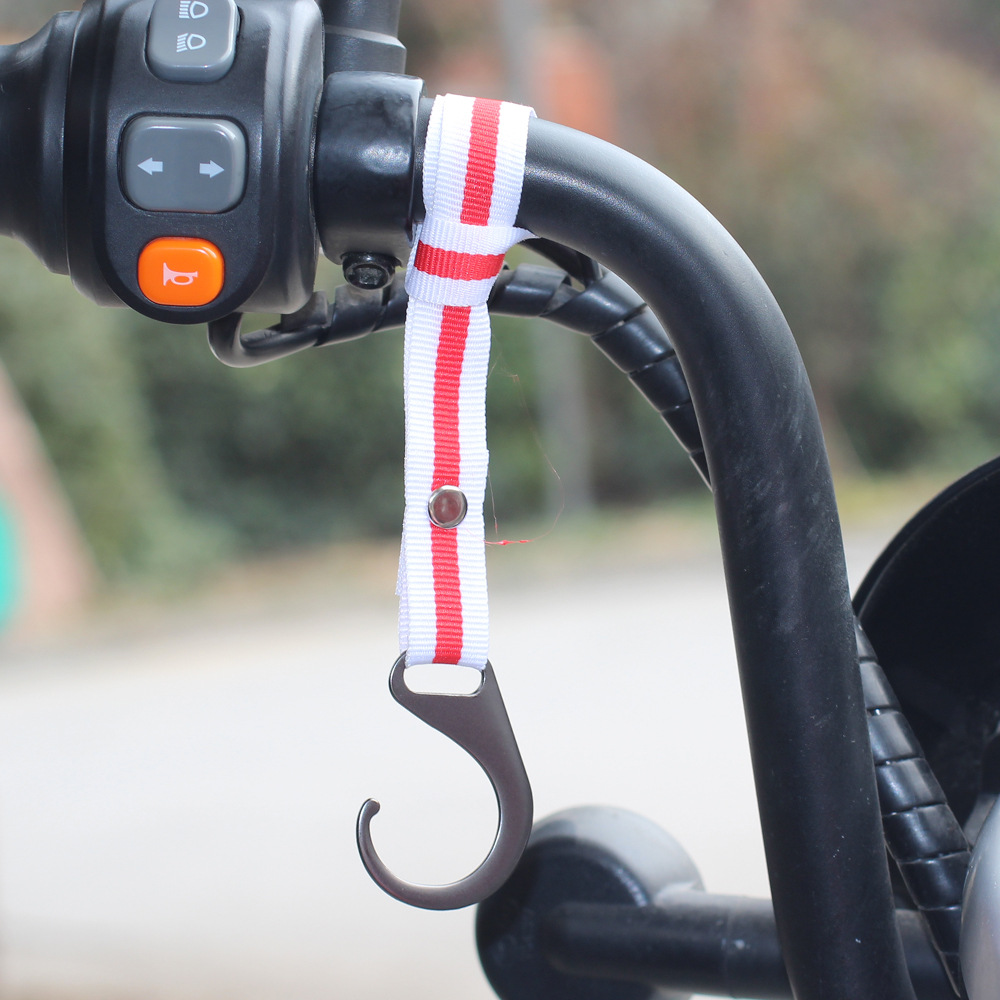 Gancho multifuncional de metal engrosado para motocicleta, triciclo eléctrico, venta al por mayor, nuevo, para compras y supermercado