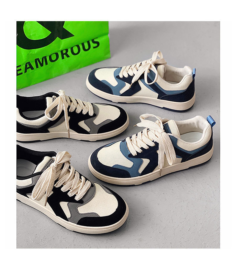 Chaussures en toile pour hommes, chaussures tendance et polyvalentes, chaussures de planche respirantes pour étudiants, version coréenne, chaussures en tissu d'hiver, chaussures décontractées, 2024_voghion.com