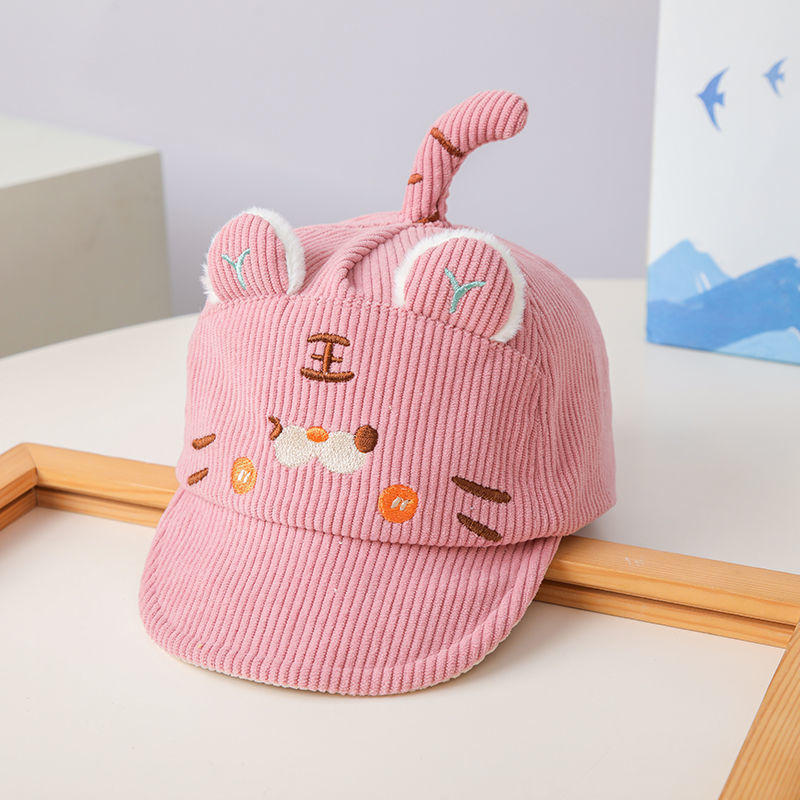 램프 벨벳 코어 작은 호랑이 핑크