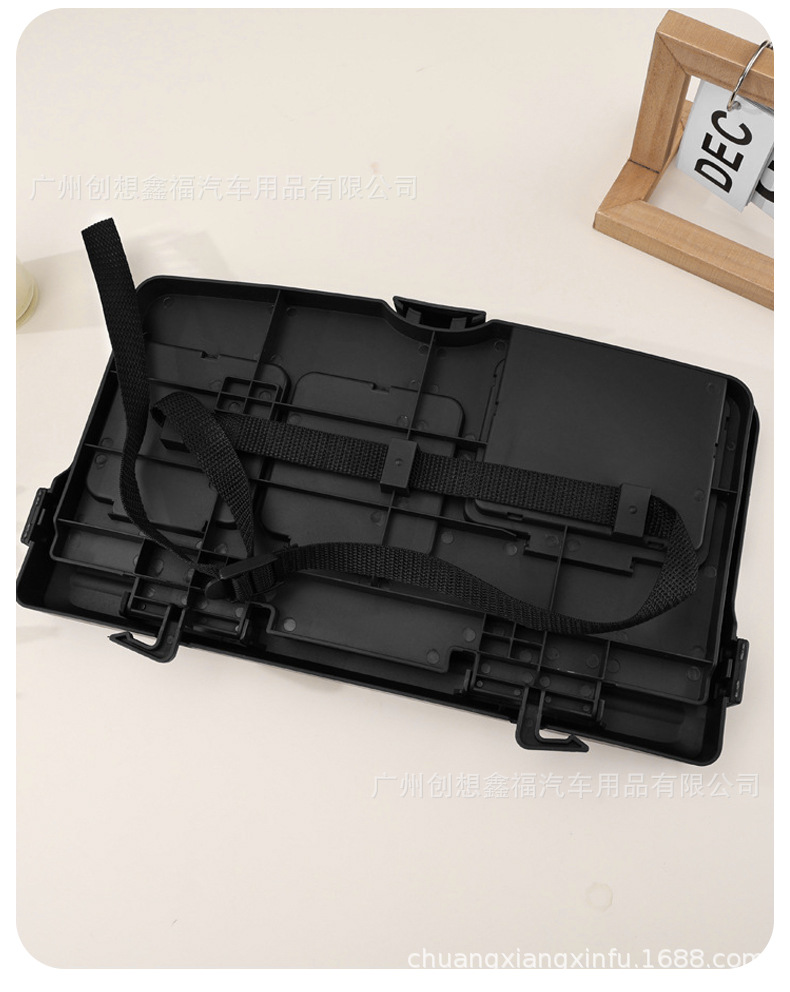 Car Small Table, Rear Seat, Multifunctional Car Dining Table, Foldable Storage Dining Table, Computer Laptop Stand