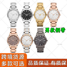 BURB瑞士石英钢带男女手表情侣跨境外贸批发手表跨境海外手表轻奢