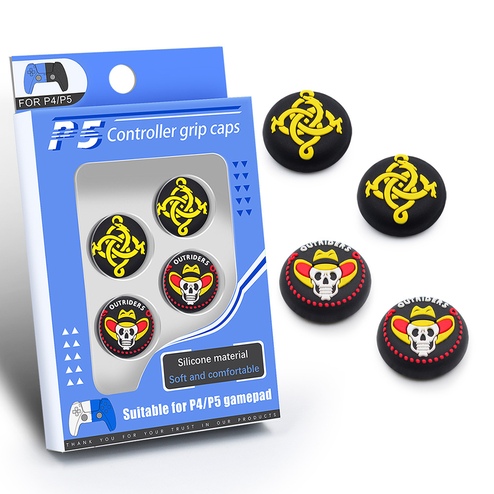 En stock PS5 mango Rocker Cap tapa de silicona PS5 juego mango Rocker tapa protectora botón tapa traje