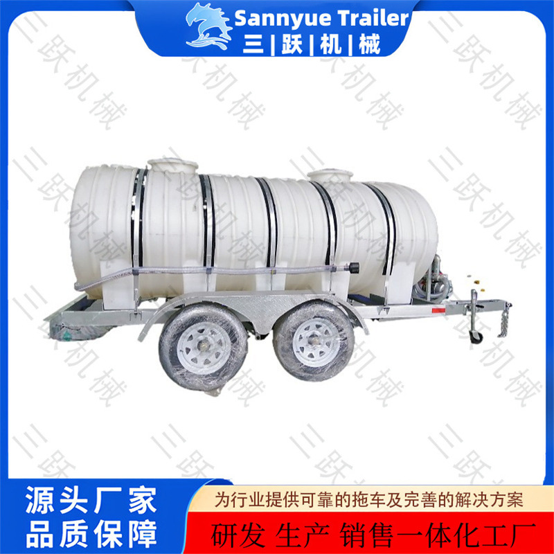 2 Ton Water Tank Trailer Hot Galvanized Frame Agricultural Drug Spraying Storage Spraying Water 2 Ton Water Tank Trailer Hot Galvanized Frame Agricultural Drug Spraying Storage Spraying Water