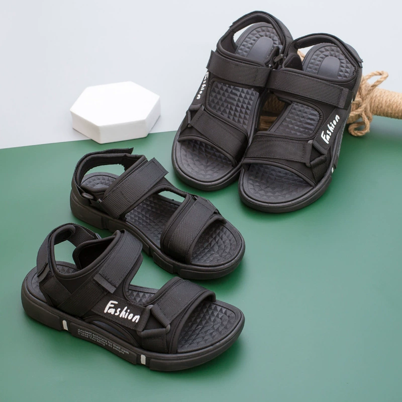 Трансграничная новая летняя дикая подошва спортивная повседневная сандалия плоская фея ветреная пара красных туфель