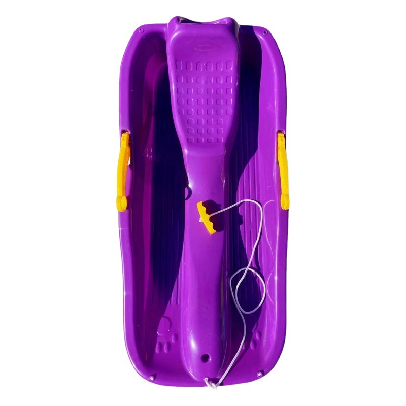 Snowboard thickened adult children grass slide sand slide with brake rope sledge plow ice car snowboard snowboard ski boat
