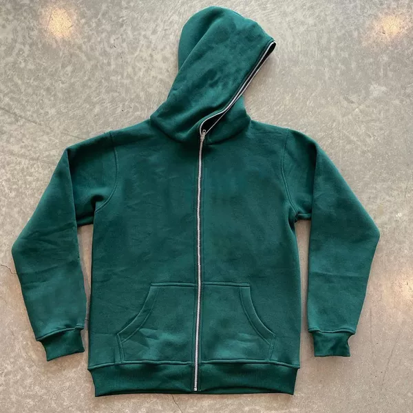 Ink green (long zipper)