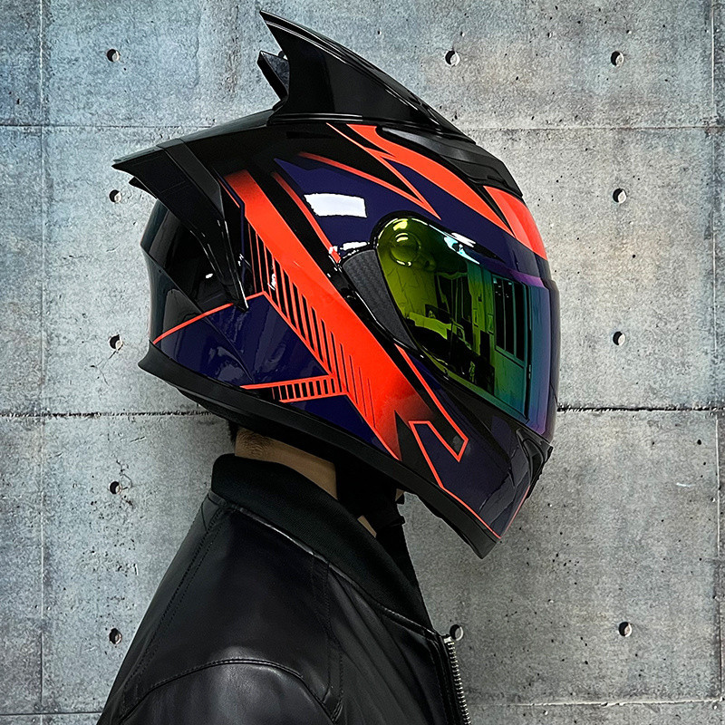 왕왕 컬러거울 + 뿔 + 꼬리날개