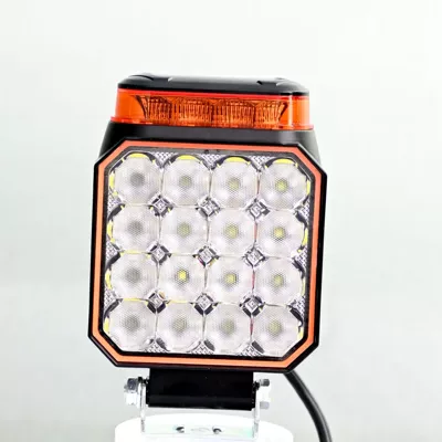 İşçi projektorları with Yellow Flashing Light, 12-80V