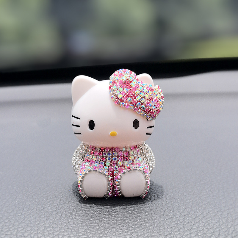 車の香水装飾品漫画かわいい KT エアベントアロマクリップ新車消臭エアコン口装飾用品女性のための|undefined
