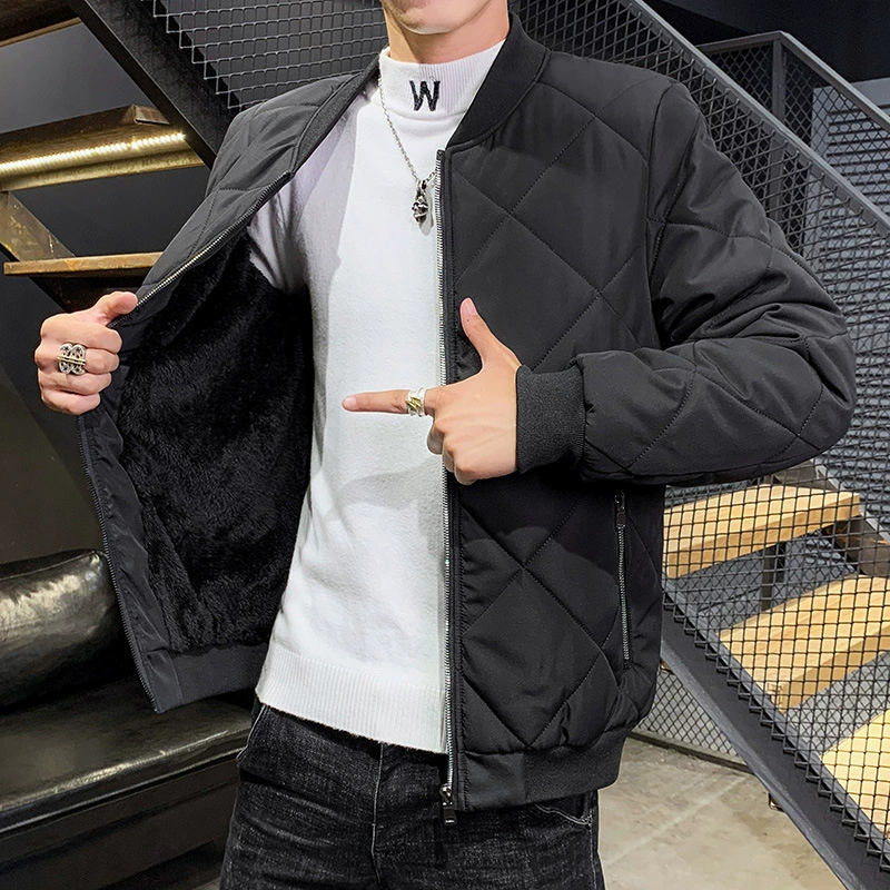 Winter trend short men's down jacket with down, 2023, Korean style