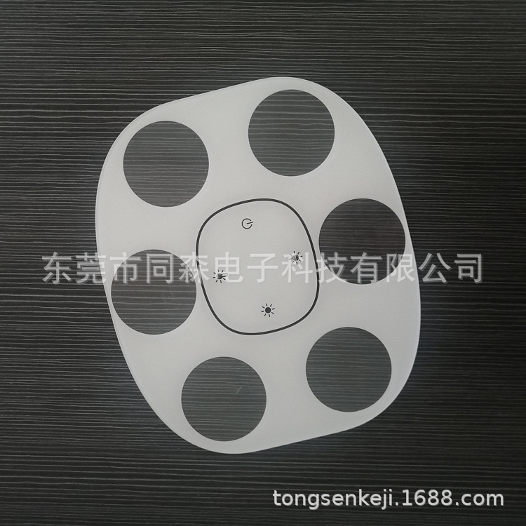 加硬亚克力透明镜片 防刮花PC视窗镜片 触摸面板面盖雕刻丝印加工