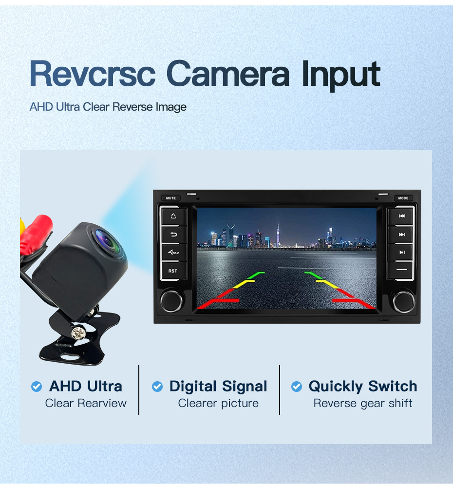 Suitable for Volkswagen Touareg, Multivan T5 Central Control Screen Navigation and Reversing Image