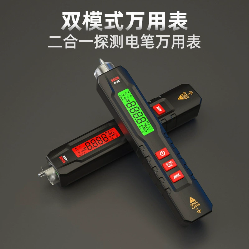 BSIDE интеллектуальный антигоревший высокоточный мультиметр A3X индукционная ручка автоматический диапазон ручки мультиметр