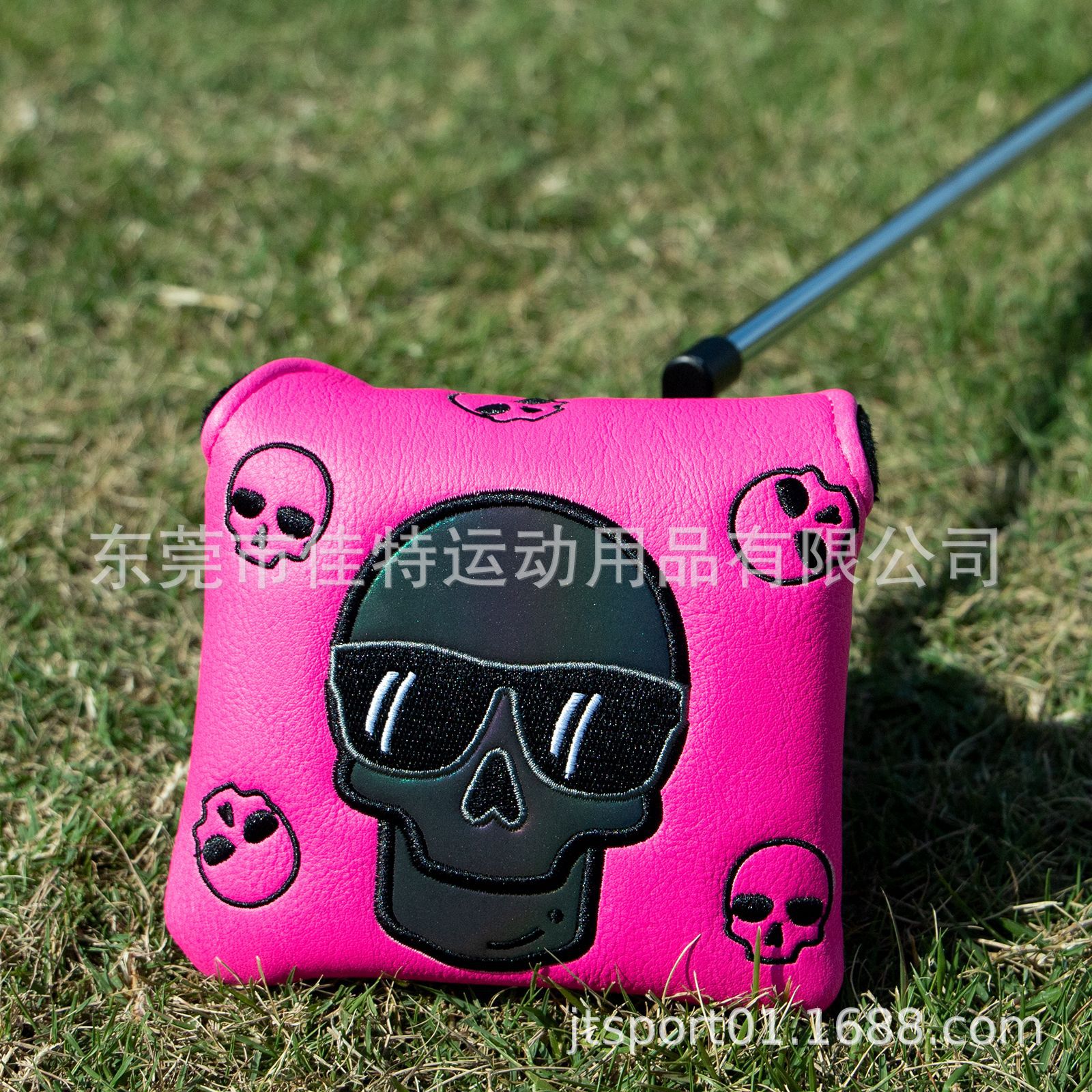 Cráneo cubierta del Club de Golf conjunto completo varilla de hierro N ° 1 calle pequeña pierna de pollo varilla de madera putter tapa protectora cubierta fábrica