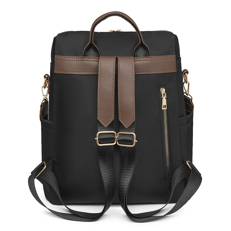 Mochila de color de contraste simple de moda de comercio exterior transfronterizo