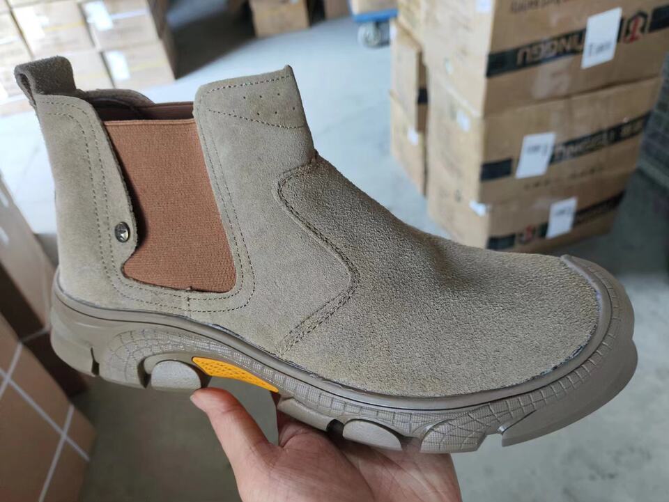 Giày bảo hộ lao động chống va đập, chống đâm xuyên, chịu nhiệt, chống bắn tóe, cổ cao — Kaki; 37, Kaki; 38, Kaki; 39, Kaki; 40