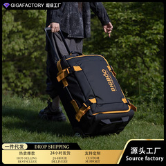 BIGBOO 大容量ローリングトラベルバッグ 20inch 機内持ち込み防水オックスフォード布 24 学生荷物バッグ女性用チェックインバッグ