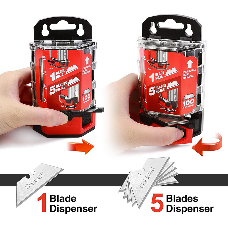 U.S. sólido Baxter cuchillo plegable pesado para uso general, portaherramientas engrosadas industriales, cuchillas para cortar papel, cuchillas para uso general, papel tapiz, papel tapiz