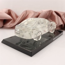 浦江K9水晶玻璃车模批发 楼模商务纪念工艺礼品 汽车香水座摆件