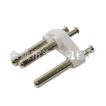 三极插头内架 成型插头内架 电源线插头支架