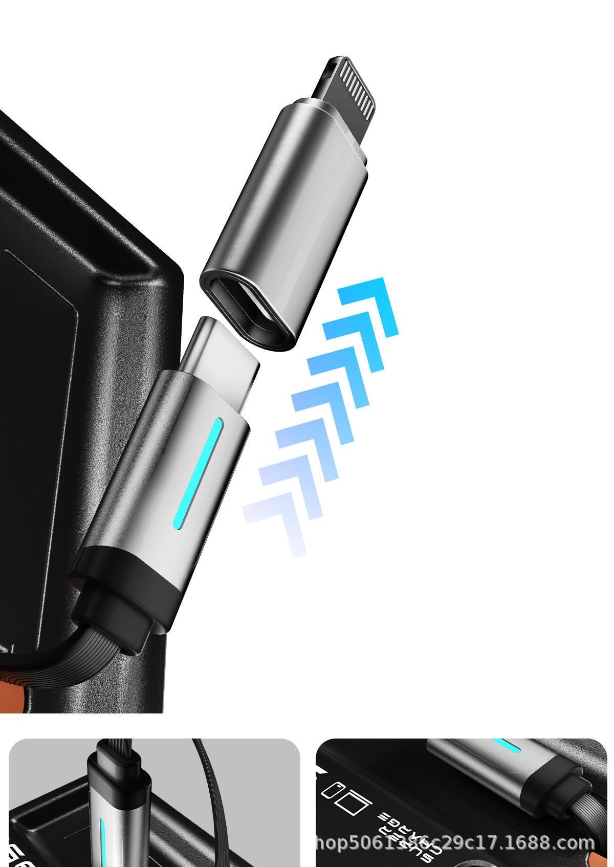 Suitable for Volvo XC60/XC90/S60/S90/V90 car charger docking station car interior accessories