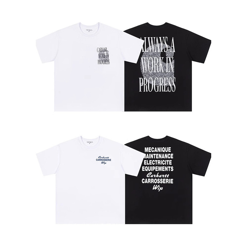 Kaha American Trendy Brand Printed Short-Sleeved T-Shirt Cartoon Male and Female Couple Pure Cotton Loose Casual Round Neck T-Shirt Base Kaha American Trendy Brand Printed Short-Sleeved T-Shirt Cartoon Male and Female Couple Pure Cotton Loose Casual Round Neck T-Shirt Base