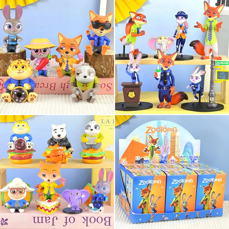 Zootopia 2 Blind Box Figures: Rabbit Judy, Fox Nick Movie Merchandise Dolls and Models Zootopia 2 Blind Box Figures: Rabbit Judy, Fox Nick Movie Merchandise Dolls and Models