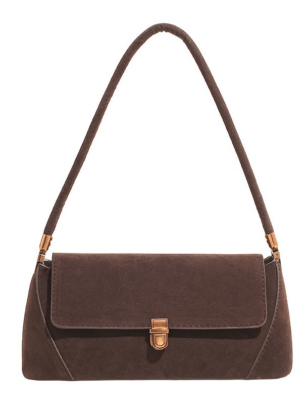 Diseño de nicho de textura transfronteriza de alto nivel bolso de palo de mano para mujeres ventas calientes nuevas bolsas de hombro de estilo extranjero bolsas de brazo de moda image 6