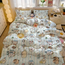 四件套;枕套;床罩床笠