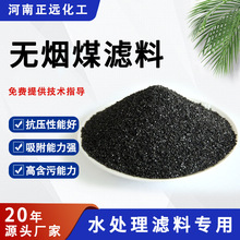 无烟煤滤料 工业用自来水厂饮用水处理过滤无烟煤颗粒 无烟煤滤料