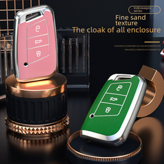 Suitable for Volkswagen Magotan key case 20 models 330 full package B8 Passat high-end leather texture CC car bag 380 soft shell 