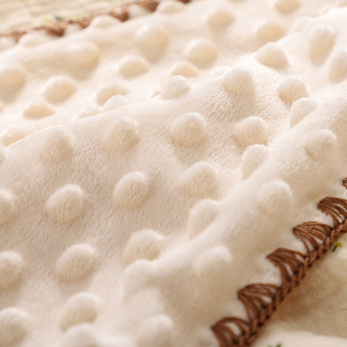 Rouyun Baby Beanie Blanket Four Seasons Baby Blanket Newborn Gauze Quilt Kindergarten Cover Blanket Spring and Autumn Thin Quilt