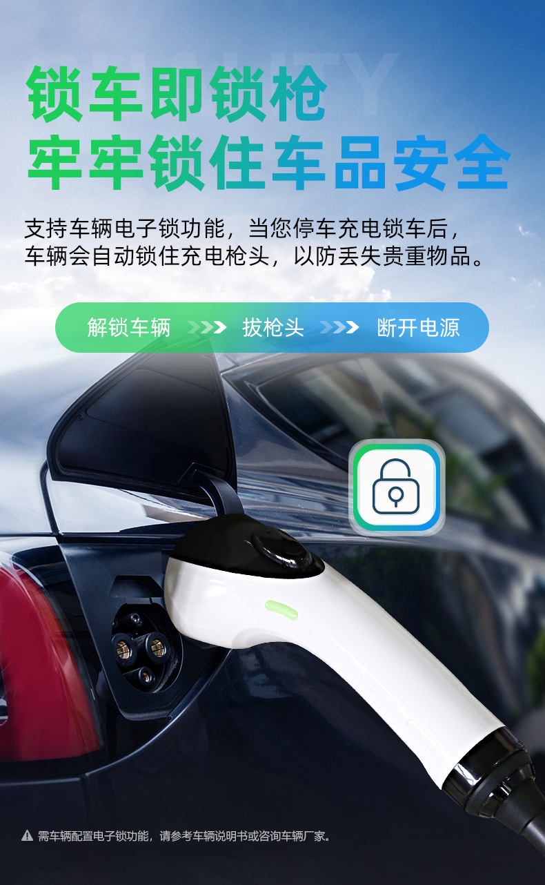 Daqi New Energy Vehicle Charging Station 7Kw National Standard Intelligent 14Kw Single/Double Gun Floor-Standing Ac Charging Station