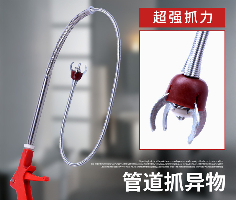 马桶疏通器一炮通下水道疏通神器管道地漏疏通下水道工具万能新款