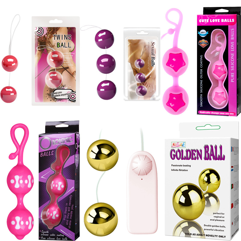 Baile Yin Dumbbell Training Ball, Vaginal Bead Kegel, Sex Toy Foreign Trade Dropshipping Bi-014049-2/3
