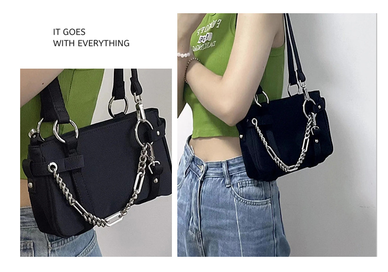 Pu Leather Material Solid Color Pattern Women's Small All Seasons Pu Leather Solid Color Fashion Square Zipper Shoulder Bag