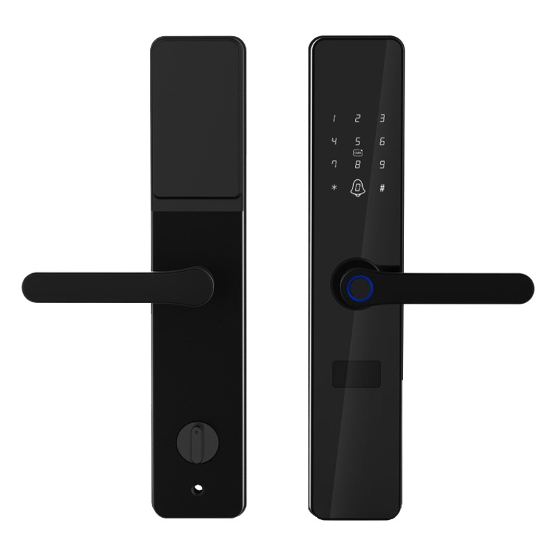 Tongtong cerradura propietario apartamento cerradura huella digital hogar antirrobo puerta inteligente cerradura de la puerta graffiti cerradura de la puerta inteligente casa vinculación