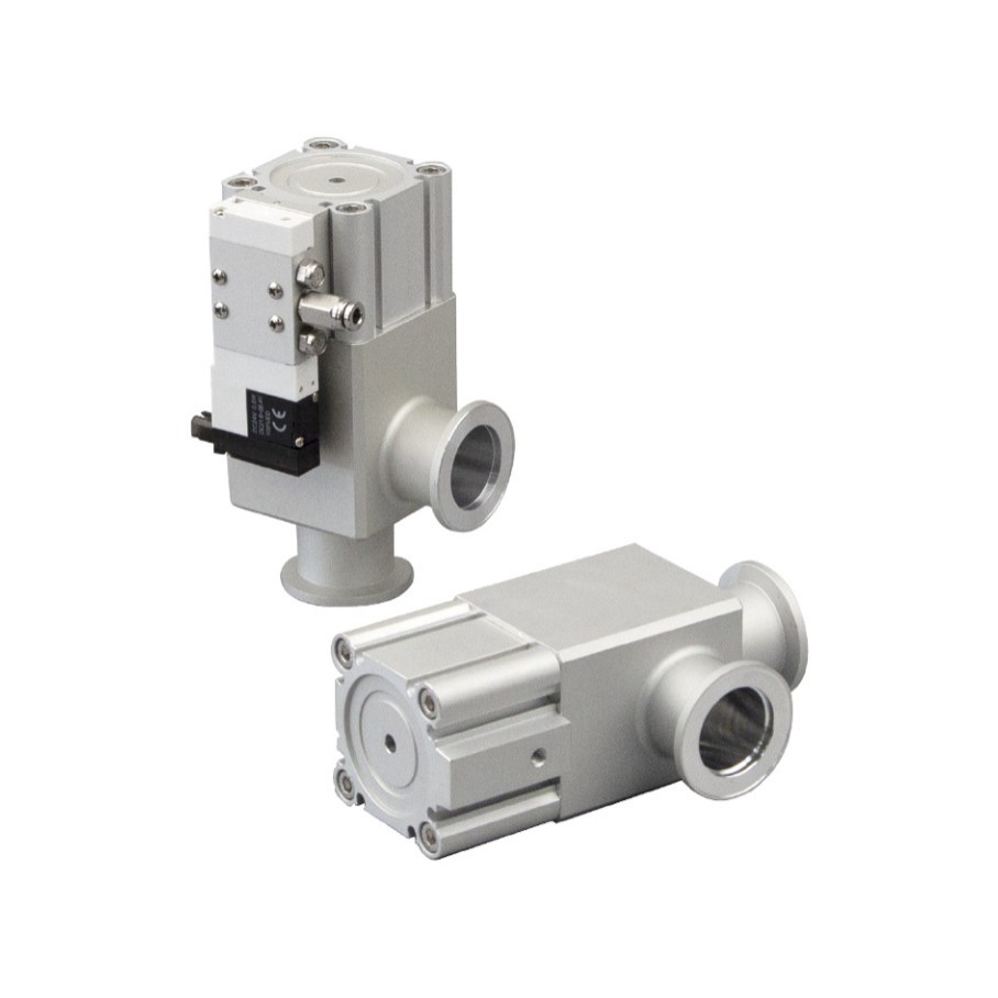 DXLA-25-M9真空阀气动高真空挡板阀KF连接气动挡板阀厂家直供批发