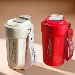 316 八角形コーヒーカップ真空ステンレス鋼魔法瓶カップ学生タンブラー車の水カップギフト広告セット
