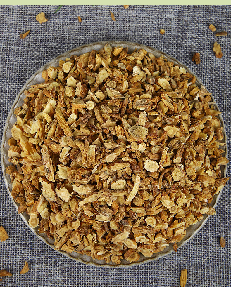 Qin Jiao Slices (Gentiana macrophylla) — Dried Large-Leaf Gentian Root, Unsulfured 500g quality and texture
