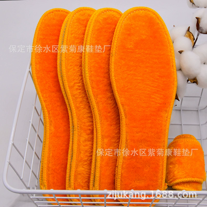 Утолщенные теплые стельки зимой удобные мягкие подошвы для мужчин и женщин зимой