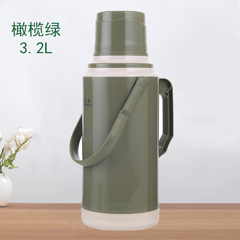 魔法瓶家庭用大容量魔法瓶魔法瓶革学生寮普通大型茶瓶プラスチックシェル|undefined