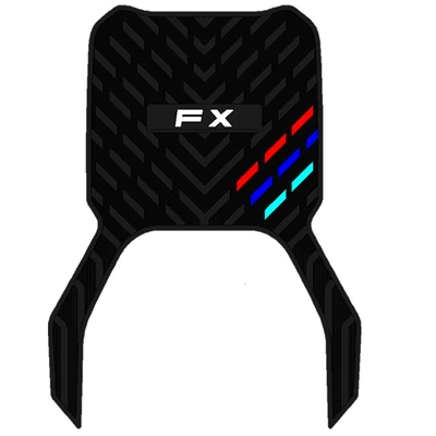 Suitable for 2025 Niu Fx Wind Speed Edition Special Foot Mats, Niu Fx Electric Scooter Thickened Waterproof Rubber Foot Mats (Electric vehicle foot mat) - mavericks-fx-wind-speed-edition-black-with-black-edges-thickened-rubber-sheet