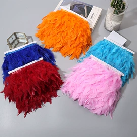 羽毛、羽绒;胸花;发夹