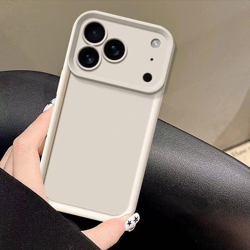 简约纯色适用苹果17Promax手机壳日韩ins风iPhone16/15/14欧美13/|undefined