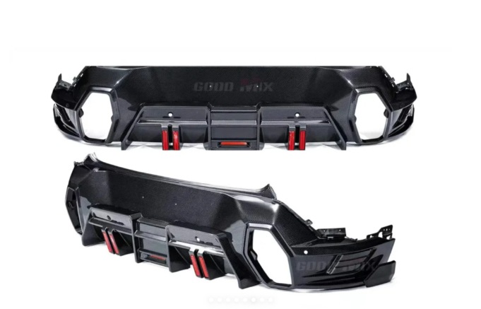 Suitable for the 2023 New Bmw Xm G09 Rear Bumper Lip Modification Ld Style Rear Lip Carbon Fiber Spoiler