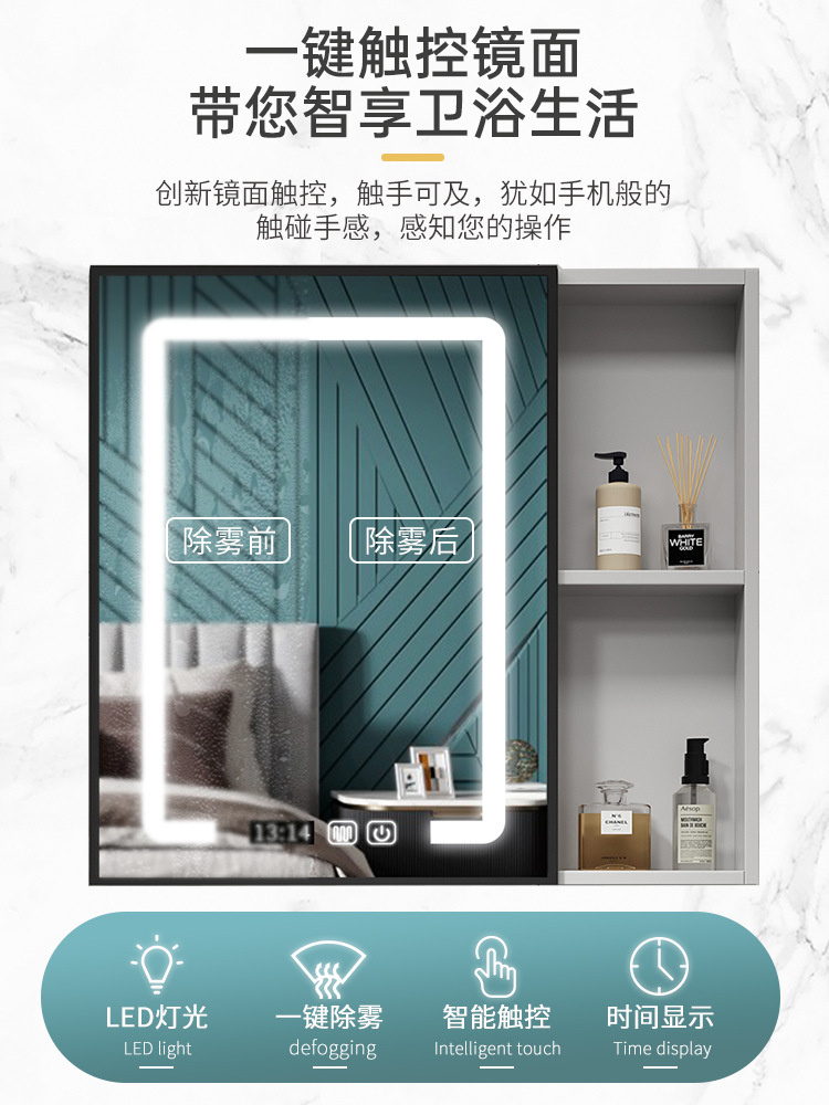 Gabinete de lavabo de aluminio espacio combinación baño gabinete de baño integrado lavabo de cerámica lavabo mesa de lavado espejo gabinete