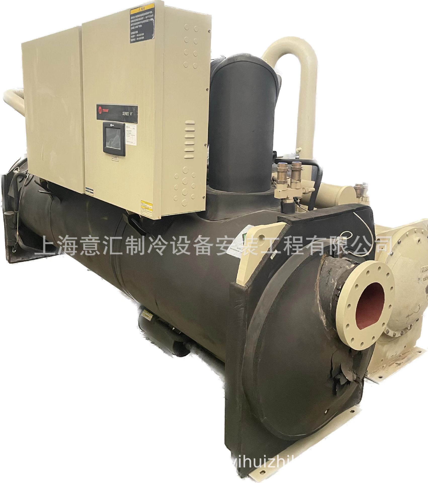 二手冷冻设备特灵螺杆工业冷水机350冷冻13年现货出售